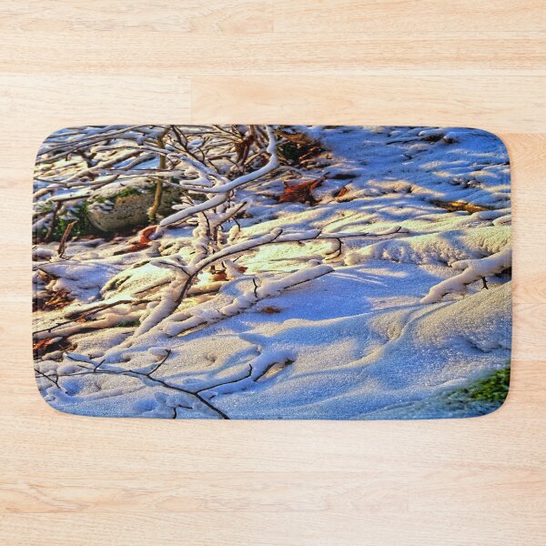 Item preview, Golden light in the winter forest designed and sold by frankuffmann.
