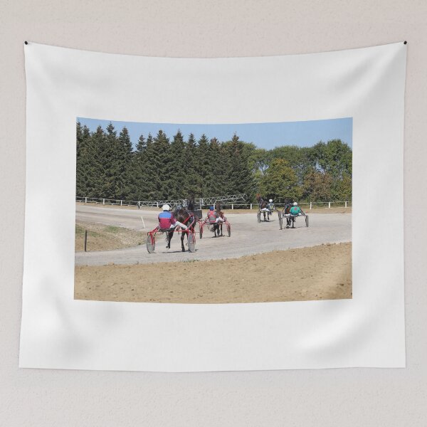 Item preview, waiting for start harness racing horse trotter breed hippodrome designed and sold by goceris.