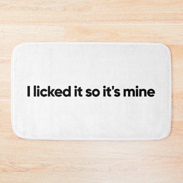 Item preview, I licked it so it's mine (white) designed and sold by Bojkiw.