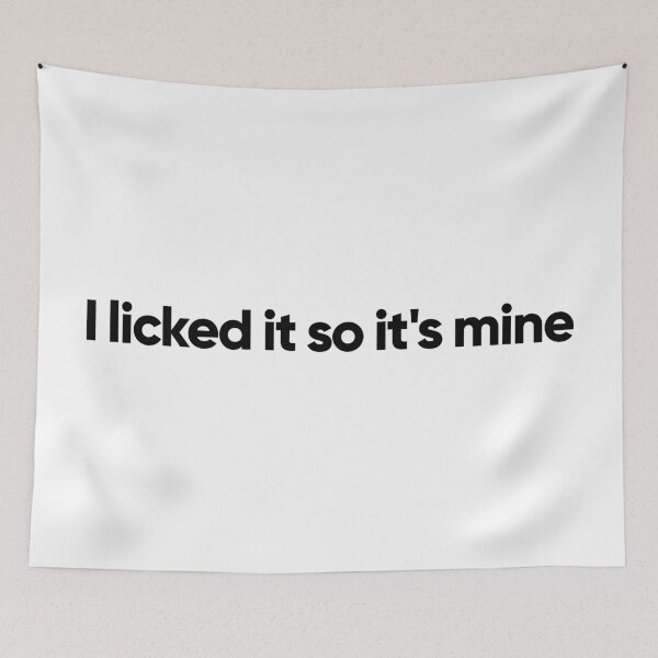 Item preview, I licked it so it's mine (white) designed and sold by Bojkiw.