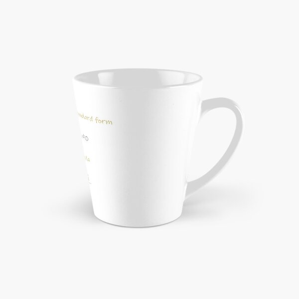 Item preview, Quadratic equation in a standard form-Quadratic formula designed and sold by CSouissi.