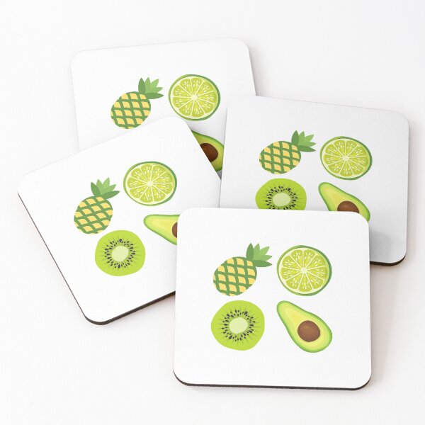 Item preview, Green Fruit Sticker Pack   designed and sold by Zentropik.