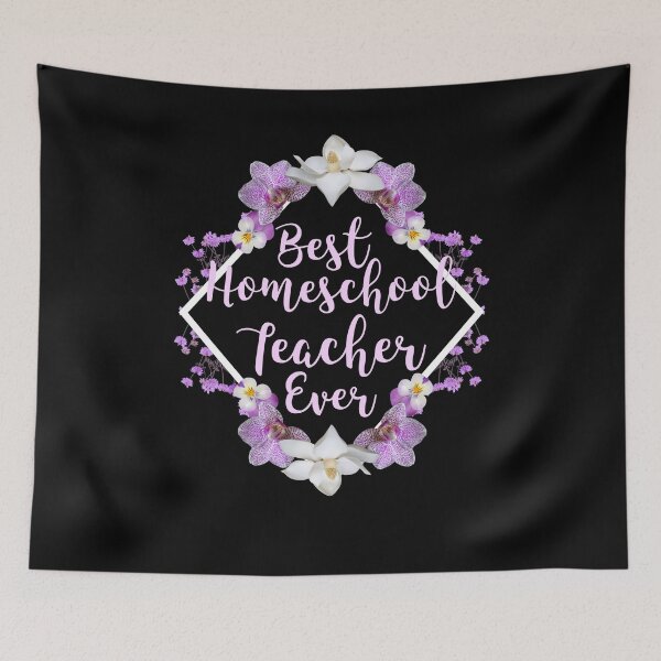 Item preview, Best Homeschool Teacher Ever designed and sold by AmberSiraj.