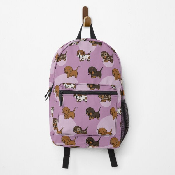 Item preview, Chibi Tip Tap Dachshund Puppy Sticker Pack Mauve designed and sold by Reiyankhairina.