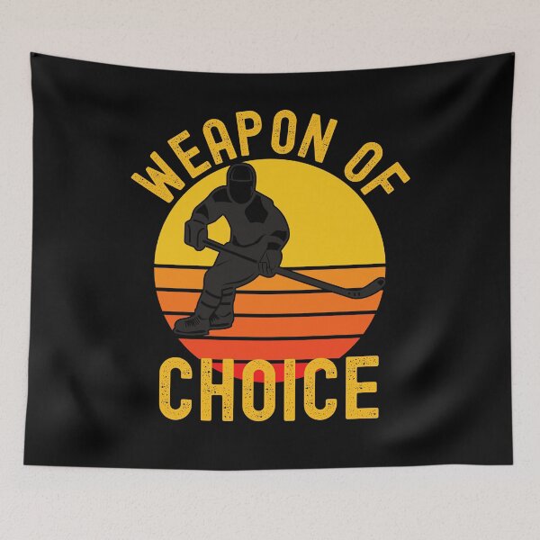 Item preview, Weapon of Choice Ice Hockey designed and sold by Organicempire.