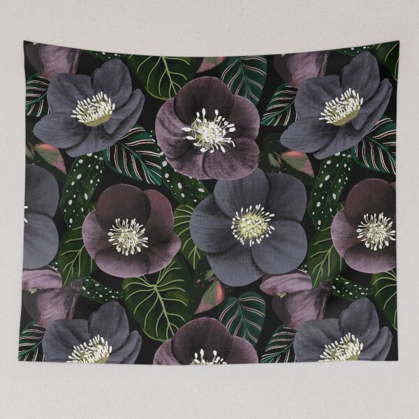 Item preview, Dark Flowers designed and sold by Anis Illustration.