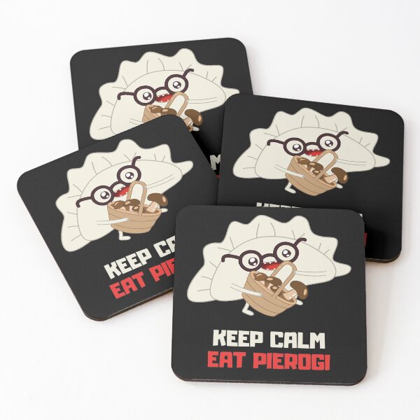 Item preview, Keep calm and eat pierogi designed and sold by Paw Design.