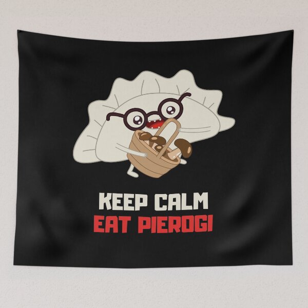 Item preview, Keep calm and eat pierogi designed and sold by Paw Design.