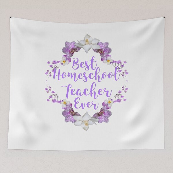 Item preview, Best Homeschool Teacher Ever designed and sold by AmberSiraj.