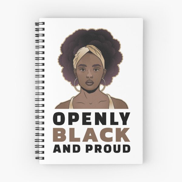 Item preview, Openly Black And Proud designed and sold by curledup-cat.