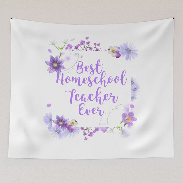 Item preview, Best Homeschool Teacher Ever designed and sold by AmberSiraj.