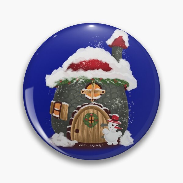 Item preview, Christmas gnome houses with lanterns  and decorations designed and sold by ZhannaS.
