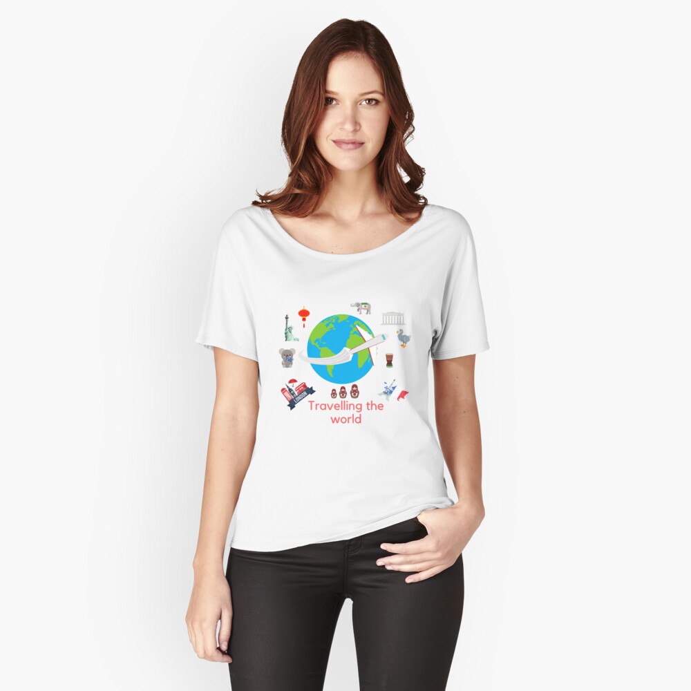 Aperçu de l'œuvre T-shirt coupe relax créée et vendue par HerLyfestyle.