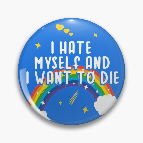 Item preview, I hate myself and I want to die designed and sold by VinagreShop.