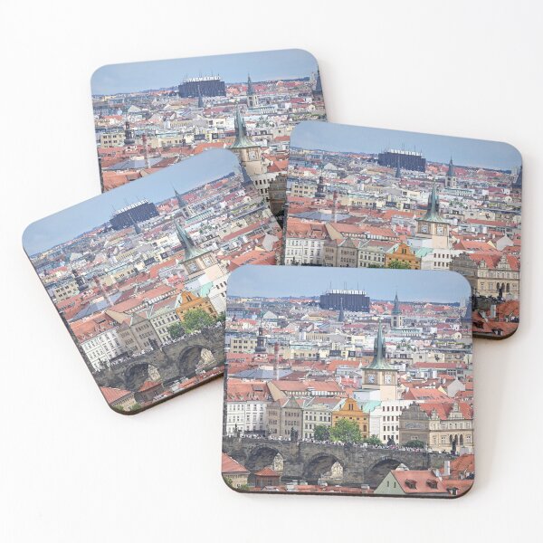 Item preview, Charles bridge Prague old town cityscape Czech Republic designed and sold by goceris.