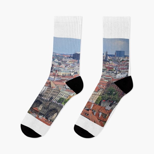 Item preview, Charles bridge Prague old town cityscape Czech Republic designed and sold by goceris.