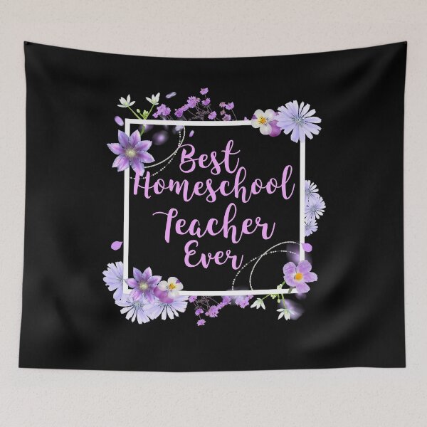 Item preview, Best Homeschool Teacher Ever designed and sold by AmberSiraj.