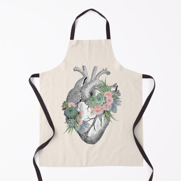 Item preview, Cactus aloe succulents Heart Human Anatomy designed and sold by Collagedream.