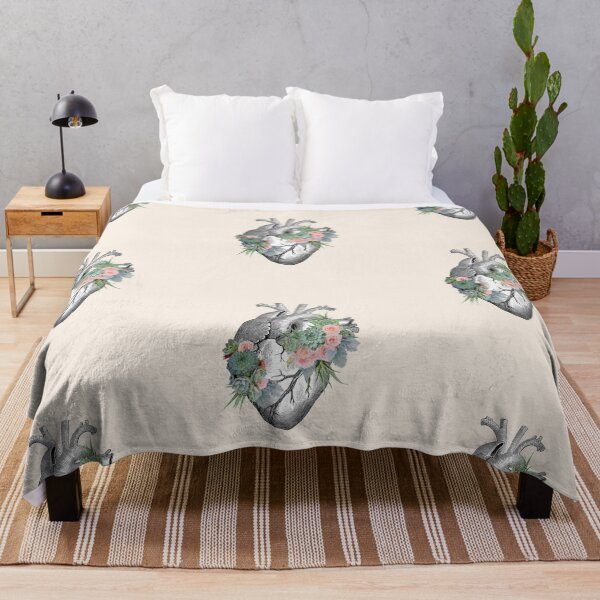 Item preview, Cactus aloe succulents Heart Human Anatomy designed and sold by Collagedream.