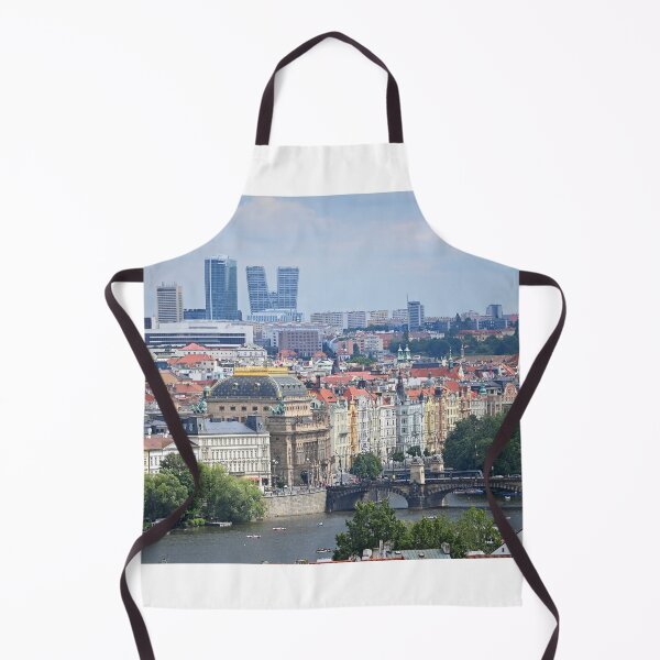 Item preview, Prague old town Vltava riverside cityscape Czech Republic designed and sold by goceris.