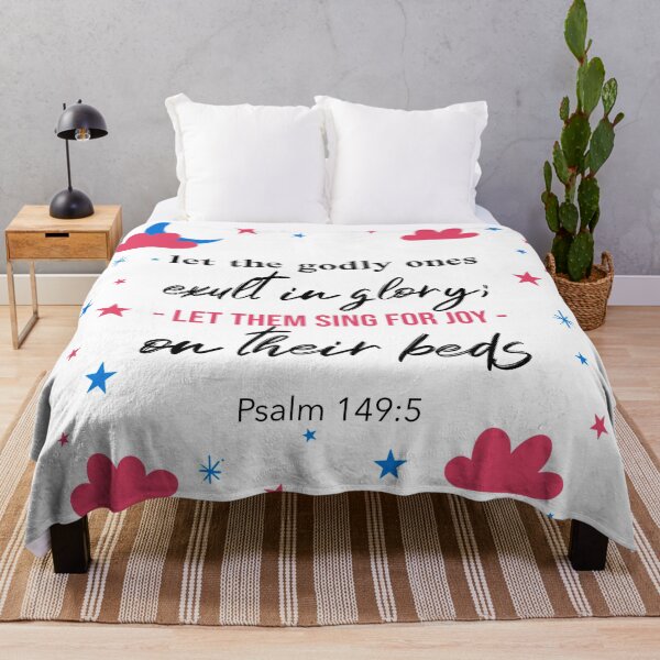 Item preview, Let the godly ones exult in glory, Psalm 149:5 designed and sold by bugtalk.
