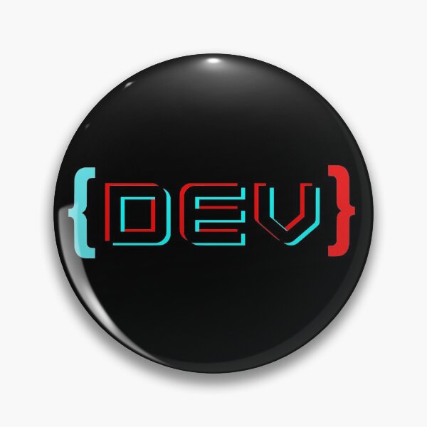Item preview, {DEV} DEVELOPER DESIGN FOR CODERS AND DEVOPS designed and sold by Frances-Roses.