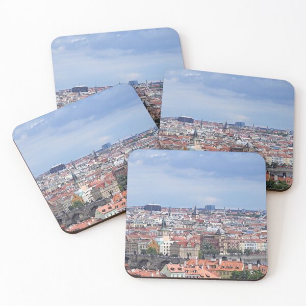 Item preview, Prague Vltava riverside cityscape Czech Republic designed and sold by goceris.
