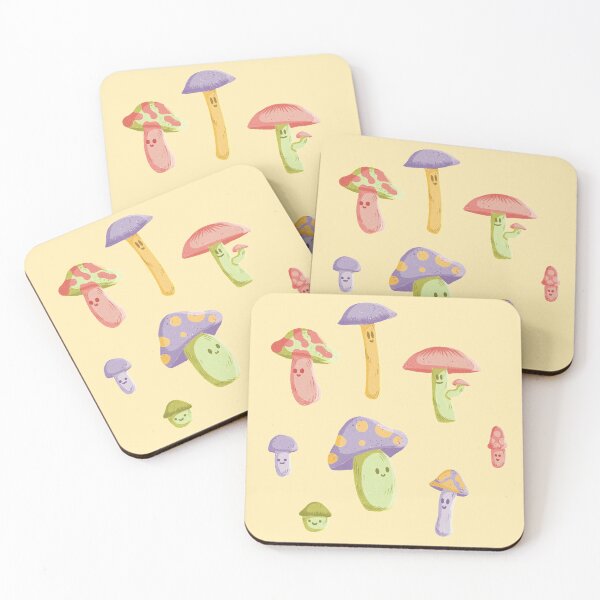 Item preview, mushroom friends separate designed and sold by Caitlin Turner.