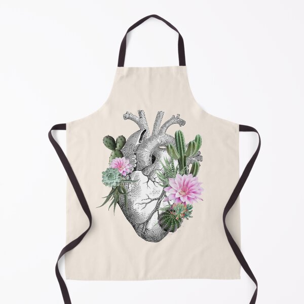 Item preview, Cactus aloe succulents Heart Human Anatomy designed and sold by Collagedream.