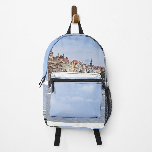 Item preview, Vltava river Prague old town cityscape Czech Republic designed and sold by goceris.