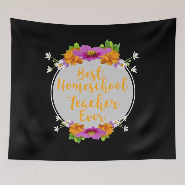 Item preview, Best Homeschool Teacher Ever designed and sold by AmberSiraj.