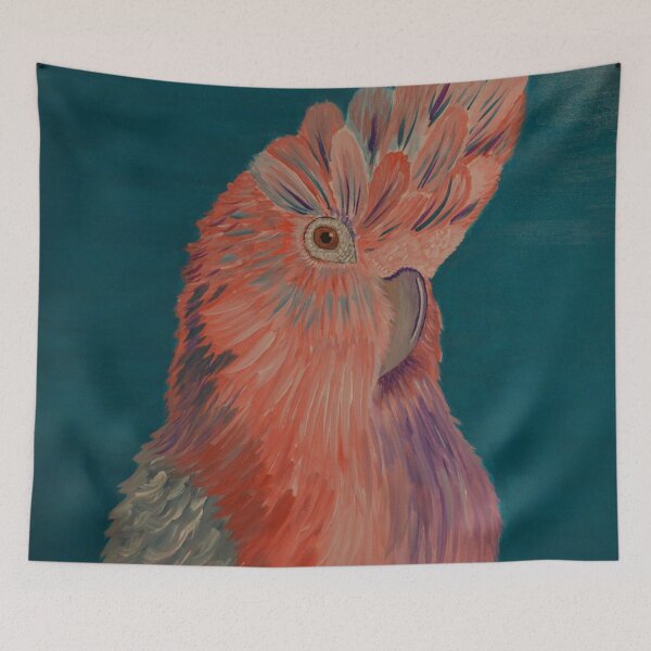Item preview, Abstract Pink Galah designed and sold by jansimpressions.