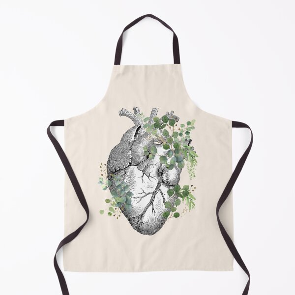 Item preview, Eucaliptus leaves Heart Human Anatomy designed and sold by Collagedream.