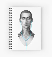 Squash one Squash two Spiral Notebook