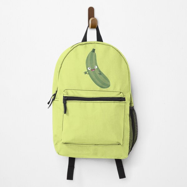 Item preview, Cute zucchini happy cartoon illustration designed and sold by FrogFactory.