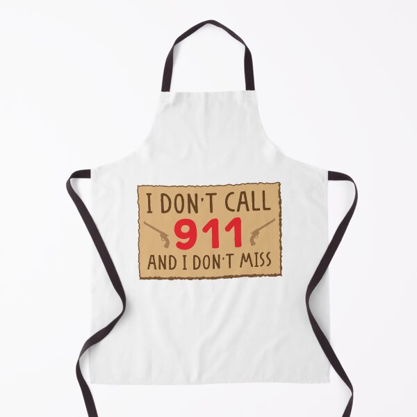 Item preview, WARNING SIGN I don't call 911 and I don't MISS! designed and sold by jazzydevil.