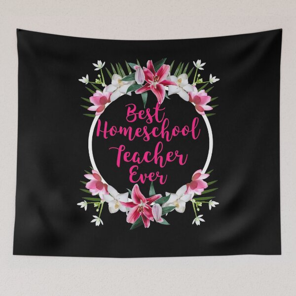 Item preview, Best Homeschool Teacher Ever designed and sold by AmberSiraj.