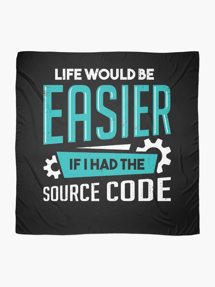 Thumbnail 2 of 3, Scarf, Funny Programming Code Programmer Coder Gift designed and sold by Marcid95.
