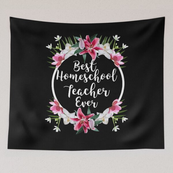 Item preview, Best Homeschool Teacher Ever designed and sold by AmberSiraj.