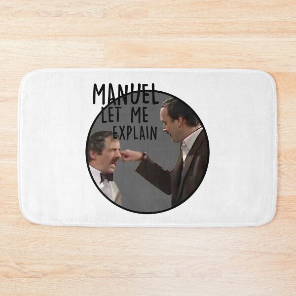 Item preview, Fawlty Towers - Manuel let me explain designed and sold by Tom Newberry.