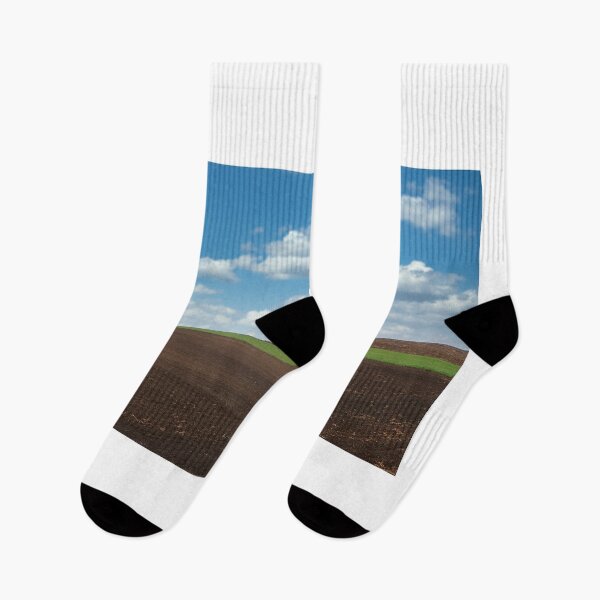 Item preview, plowed field landscape spring season designed and sold by goceris.