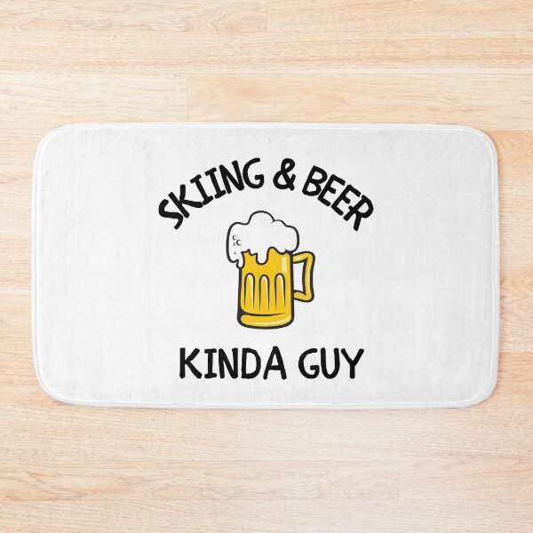 Item preview, Skiing & beer kinda guy designed and sold by TheGreenGoat.