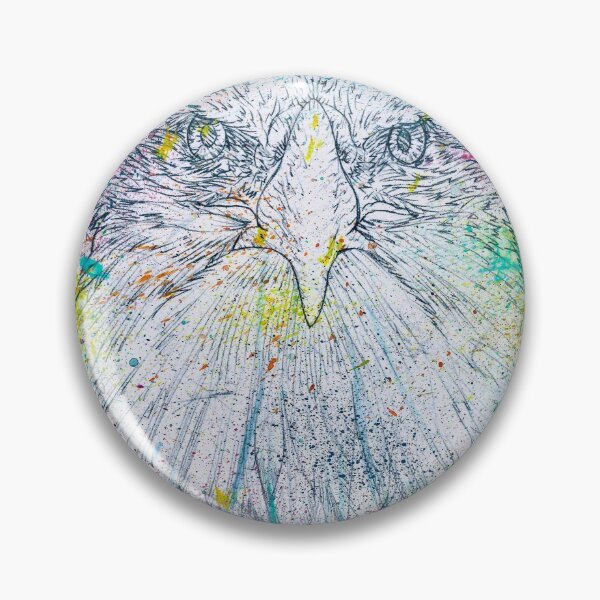 Item preview, EAGLE - watercolor and pencil portrait  designed and sold by lautir.