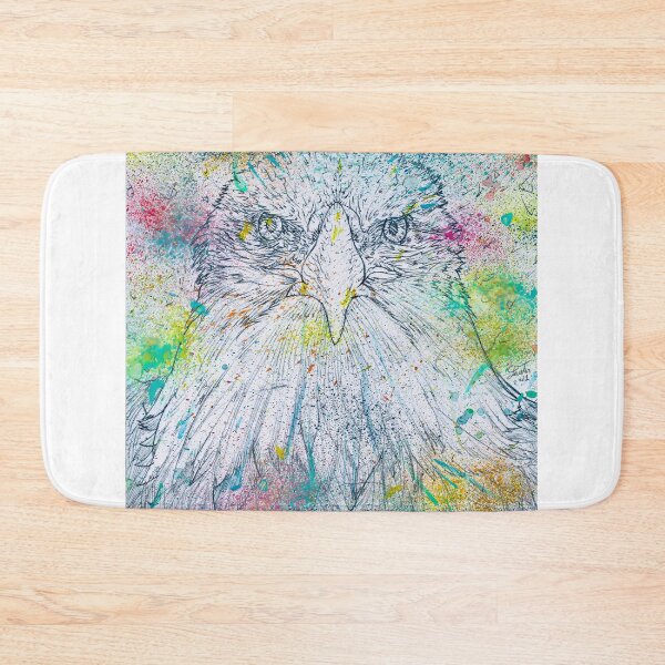 Item preview, EAGLE - watercolor and pencil portrait  designed and sold by lautir.