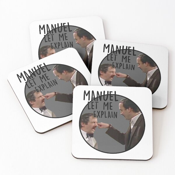 Item preview, Fawlty Towers - Manuel let me explain designed and sold by Tom Newberry.