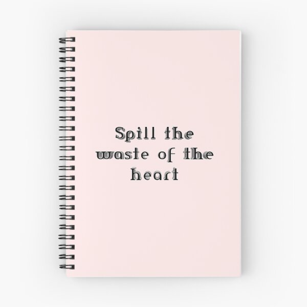 Item preview, *Spill the waste of the heart* designed and sold by ITALY-Roselli-.