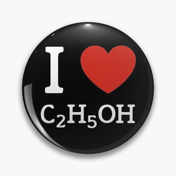 Item preview, i love C2H5OH alcohol formula designed and sold by VinagreShop.