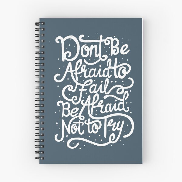 Item preview, Don't Be Afraid To Fail designed and sold by ArtGraffita.