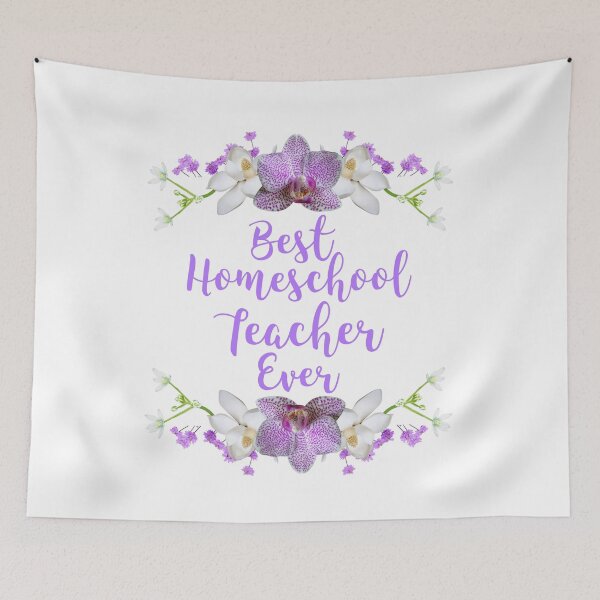 Item preview, Best Homeschool Teacher Ever designed and sold by AmberSiraj.