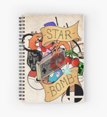Starbomb Spiral Notebook